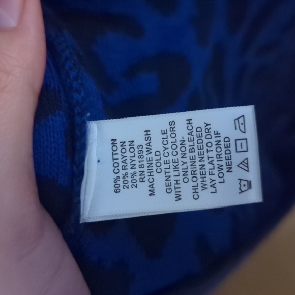 New with Partial Tags Isaac Mizrahi Live! Sweater Dress Size XL - Picture 6 of 6